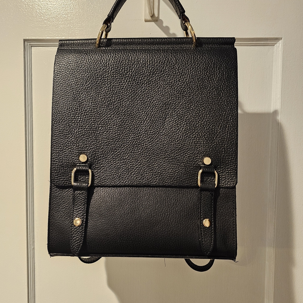 Black Leather Bag